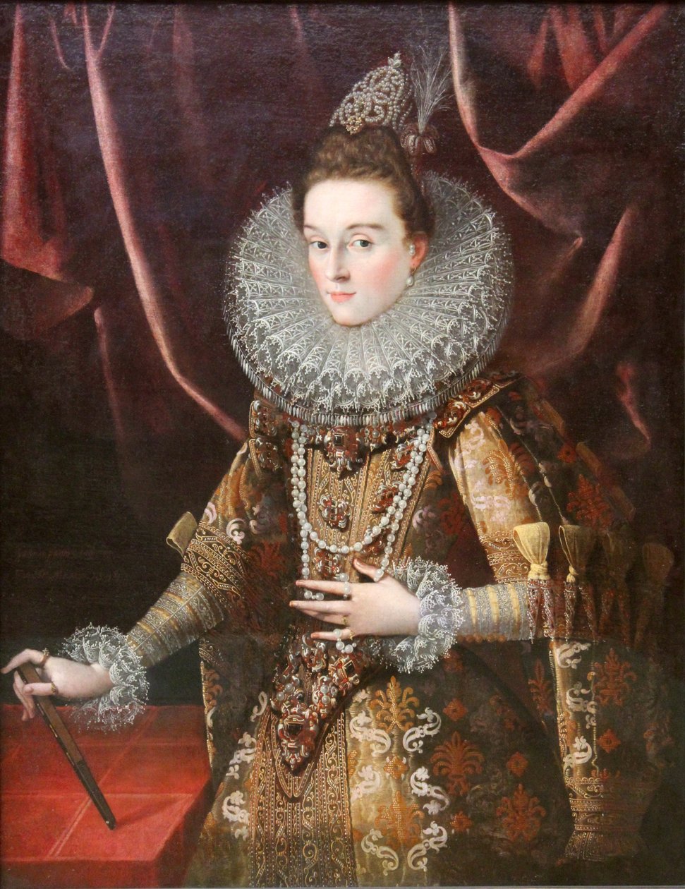 Infantin Isabella Clara Eugenia von Spanien von Juan Pantoja de la Cruz