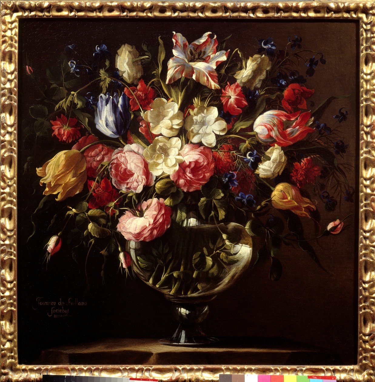 Blumenvase von Juan de Arellano