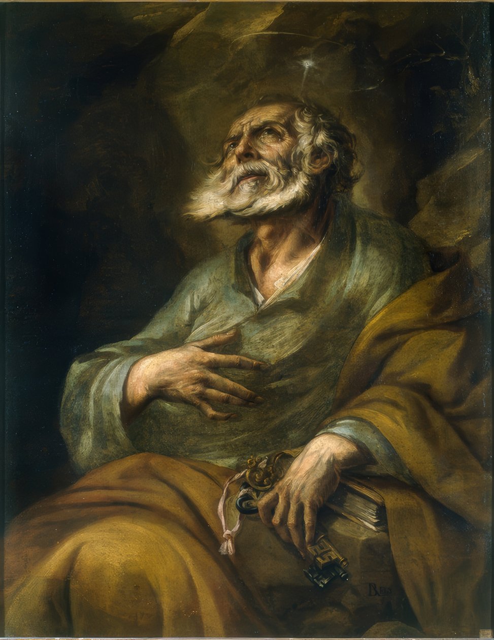 Der reuige Petrus von Juan de Valdes Leal