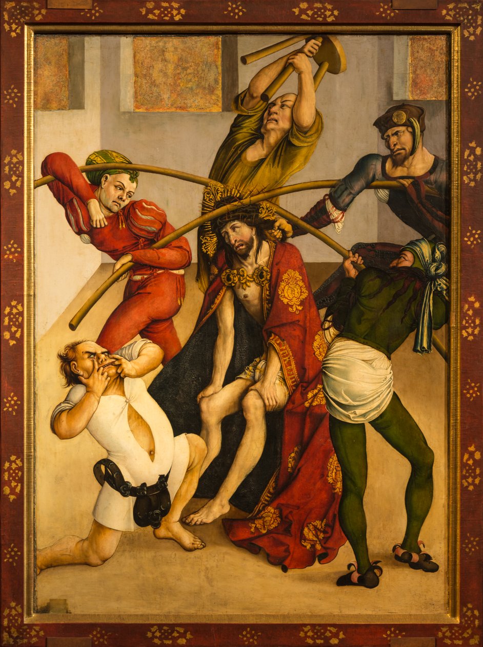 Christus mit der Dornenkrone von Jörg Breu the Elder
