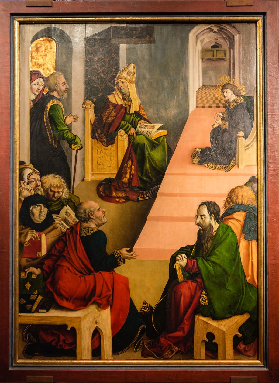 Jesus unter den Schriftgelehrten von Jörg Breu the Elder