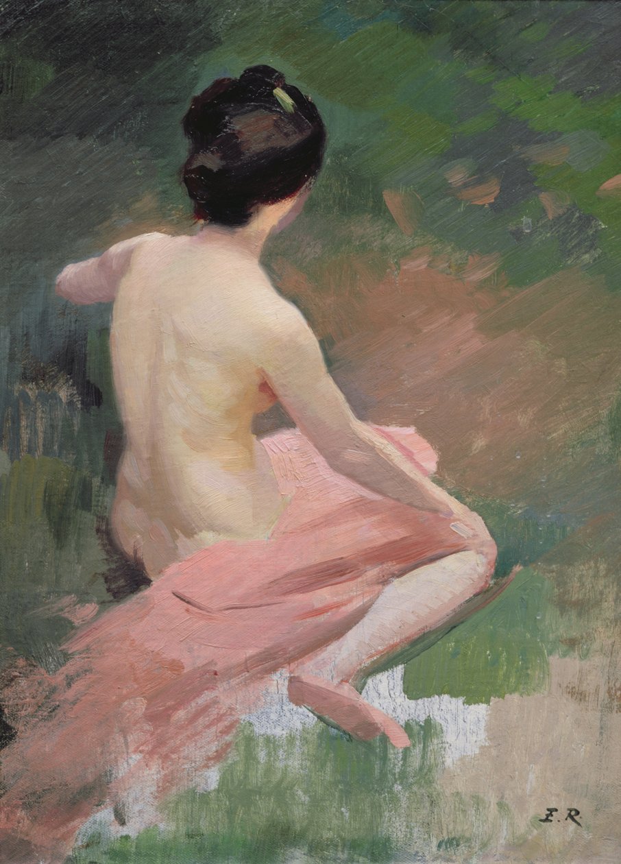 Weiblicher Akt von Jules Ernest Renoux