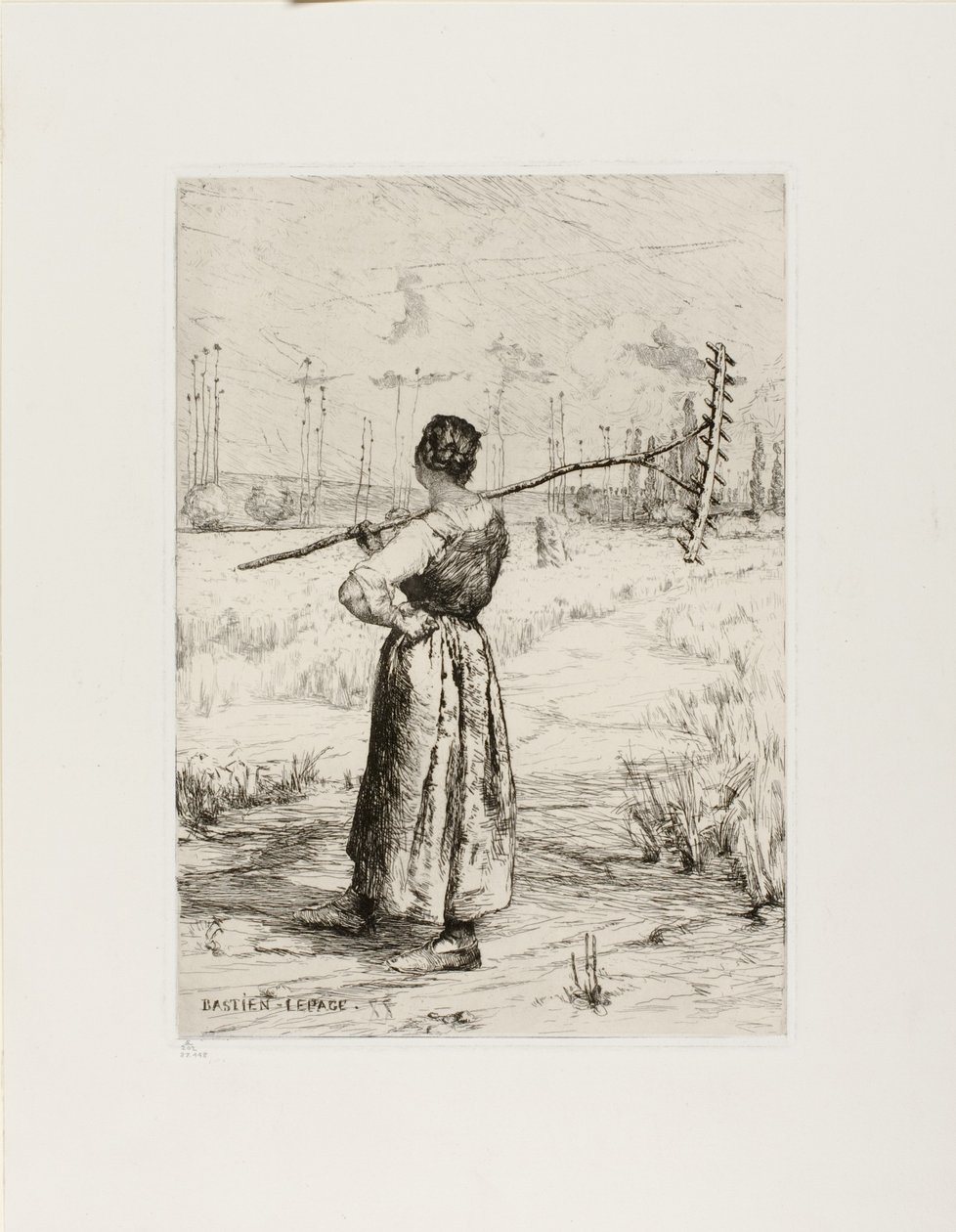 Die Rückkehr vom Feld von Jules Bastien Lepage
