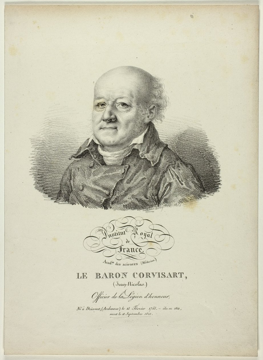 Porträt von Jean-Nicolas, Baron Corvisart von Jules Boilly