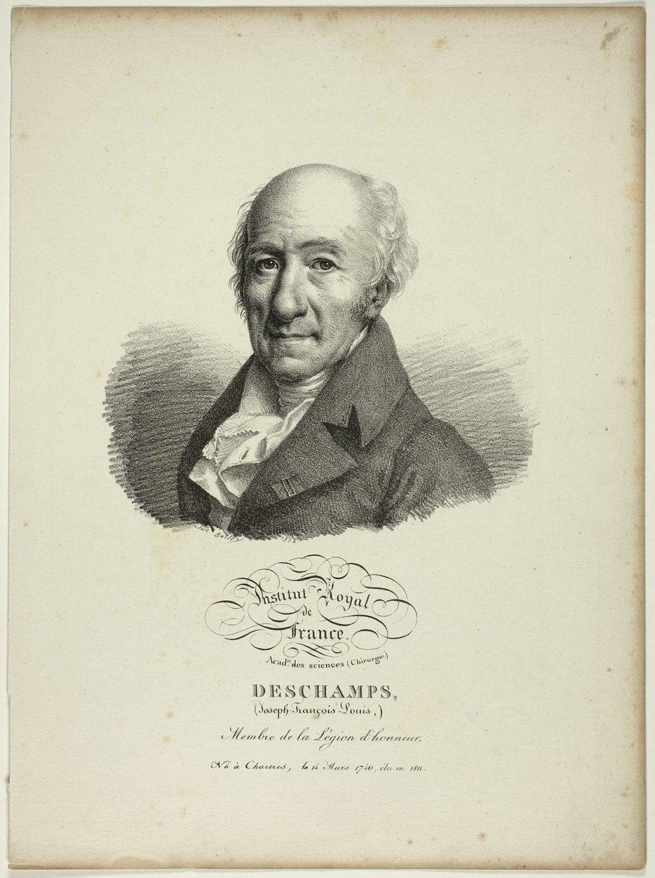 Porträt von Joseph-François-Louis Deschamps von Jules Boilly