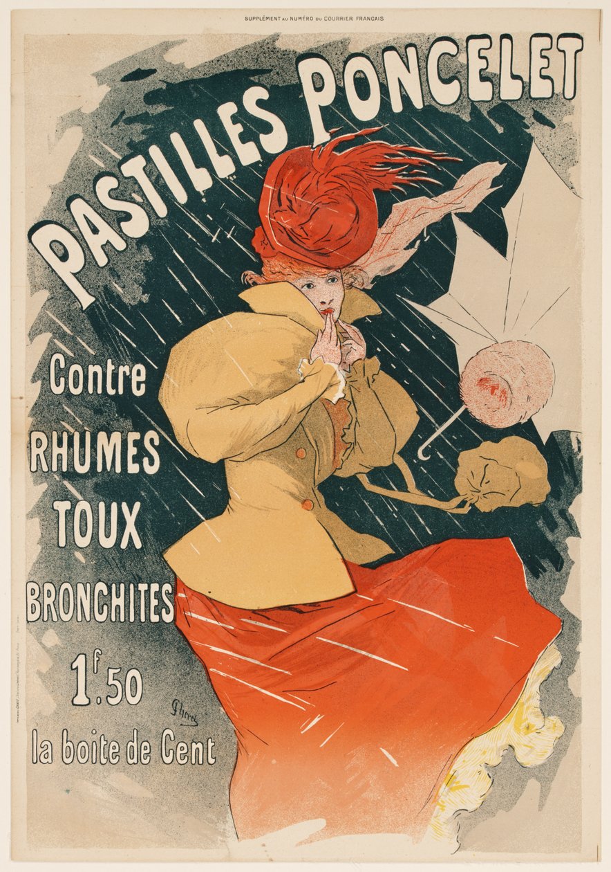 Poncelet-Rauten von Jules Cheret