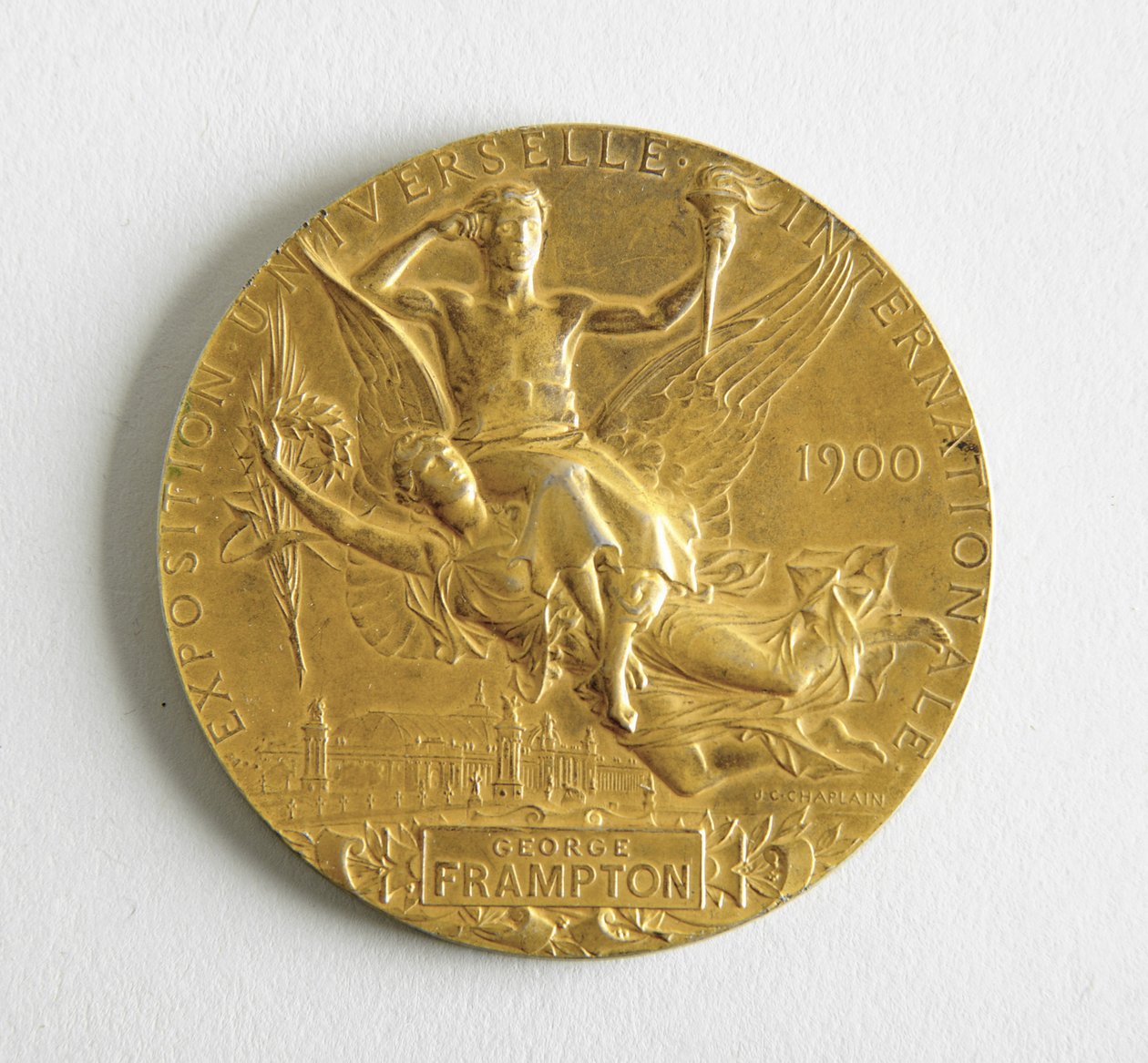 Exposition Universal Internationale, Paris (Medaille an George Frampton verliehen) von Jules Clement Chaplain