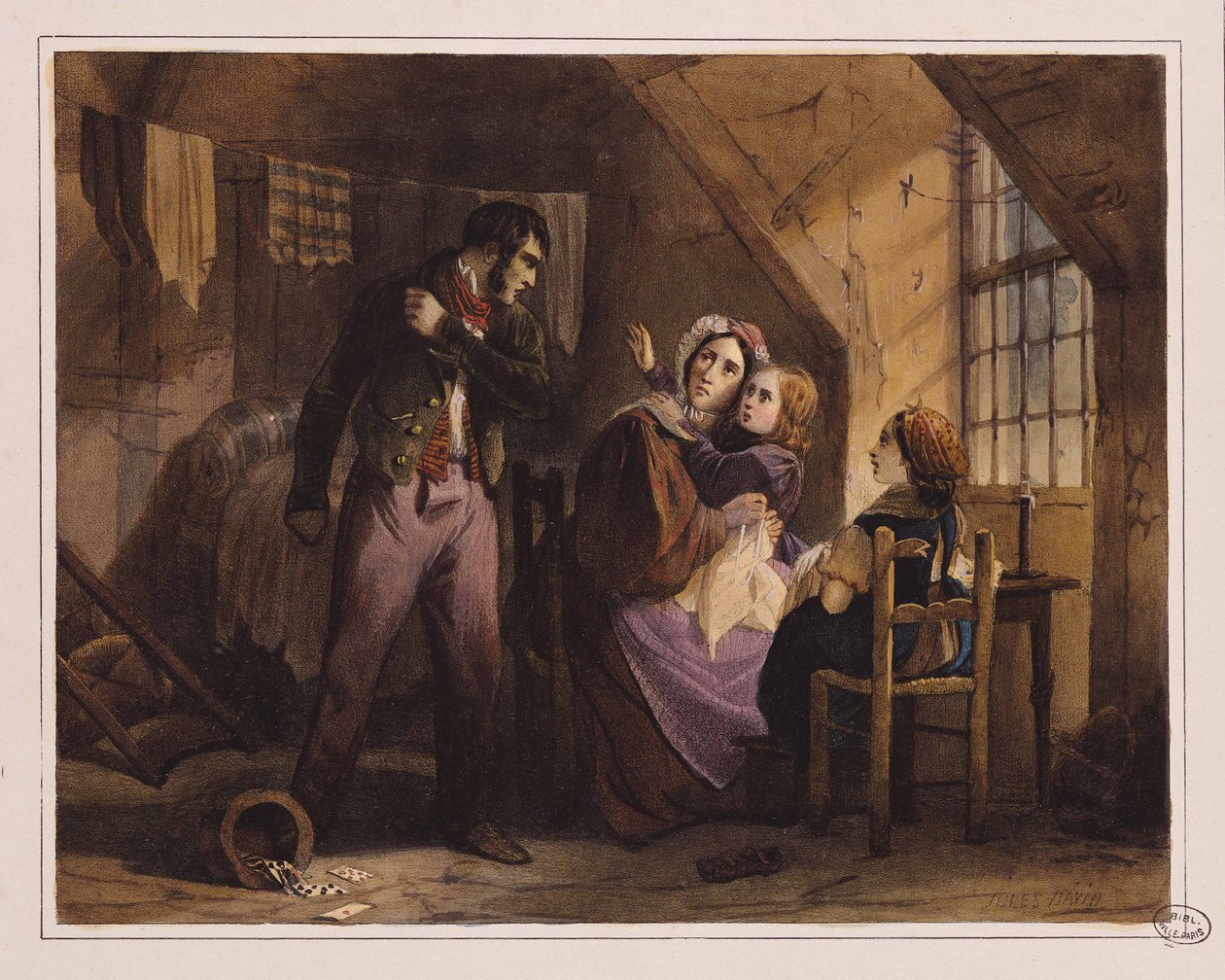 Laster und Tugend: Elend von Jules David