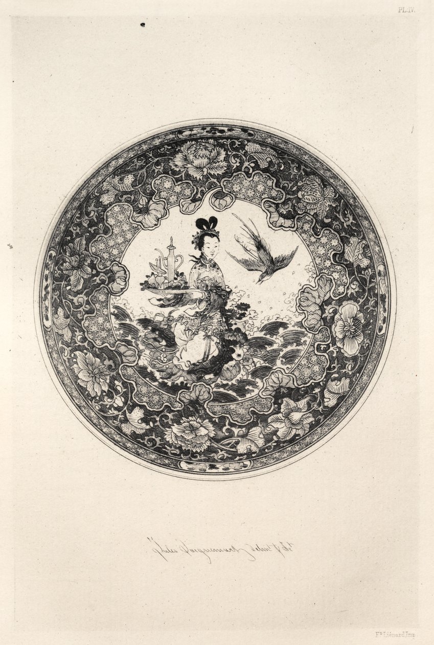 Geschichte der Keramikkunst: Eine beschreibende und philosophische Studie der Töpferei...Tafel V, 1877 von Jules Ferdinand Jacquemart