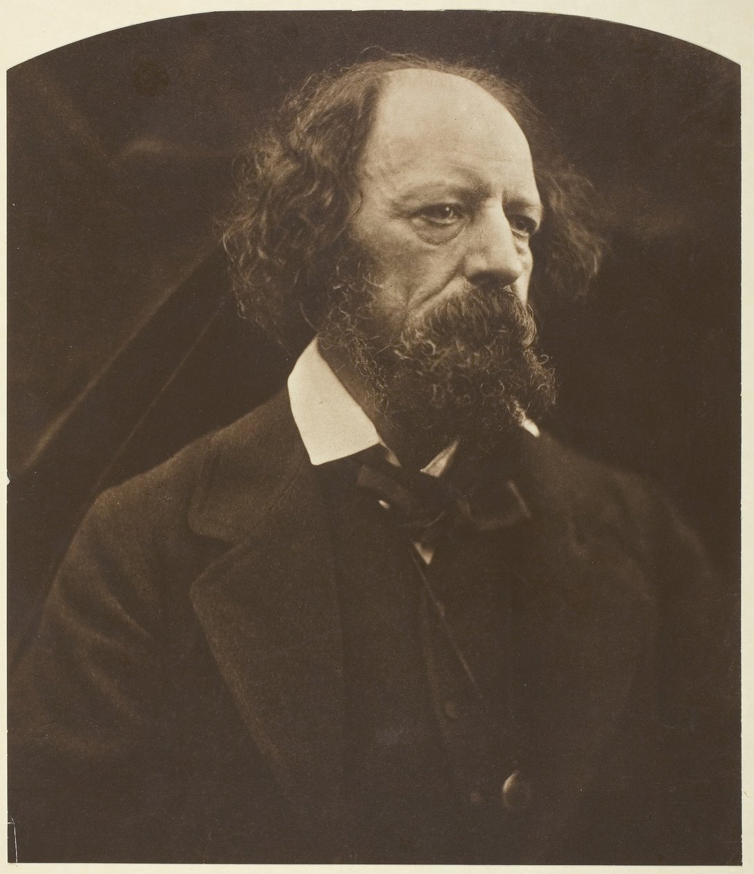 Alfred, Lord Tennyson, 1869, gedruckt 1875 von Julia Margaret Cameron