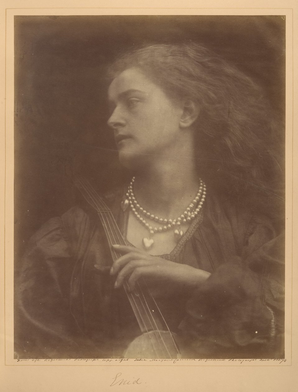 Und Enid sang von Julia Margaret Cameron