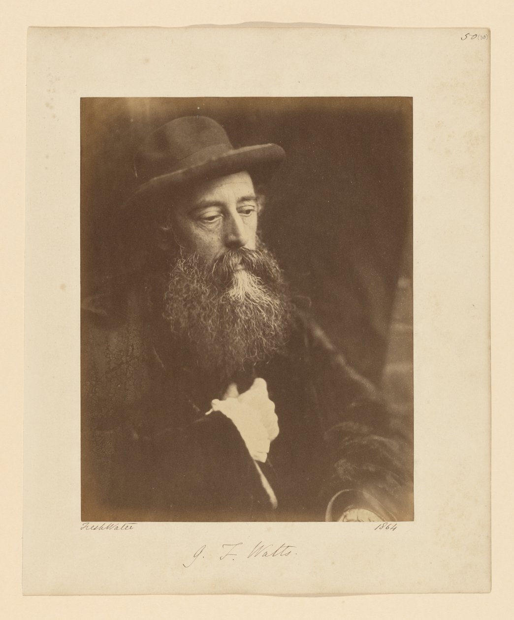 G.F. Watts von Julia Margaret Cameron
