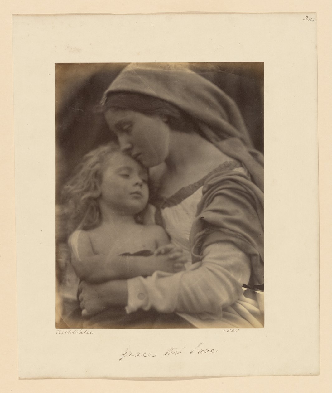 Gnade durch Liebe von Julia Margaret Cameron