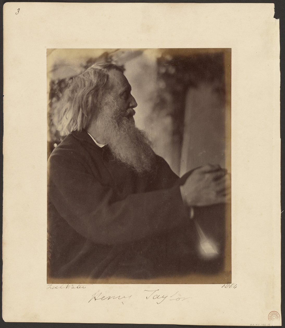 Henry Taylor von Julia Margaret Cameron