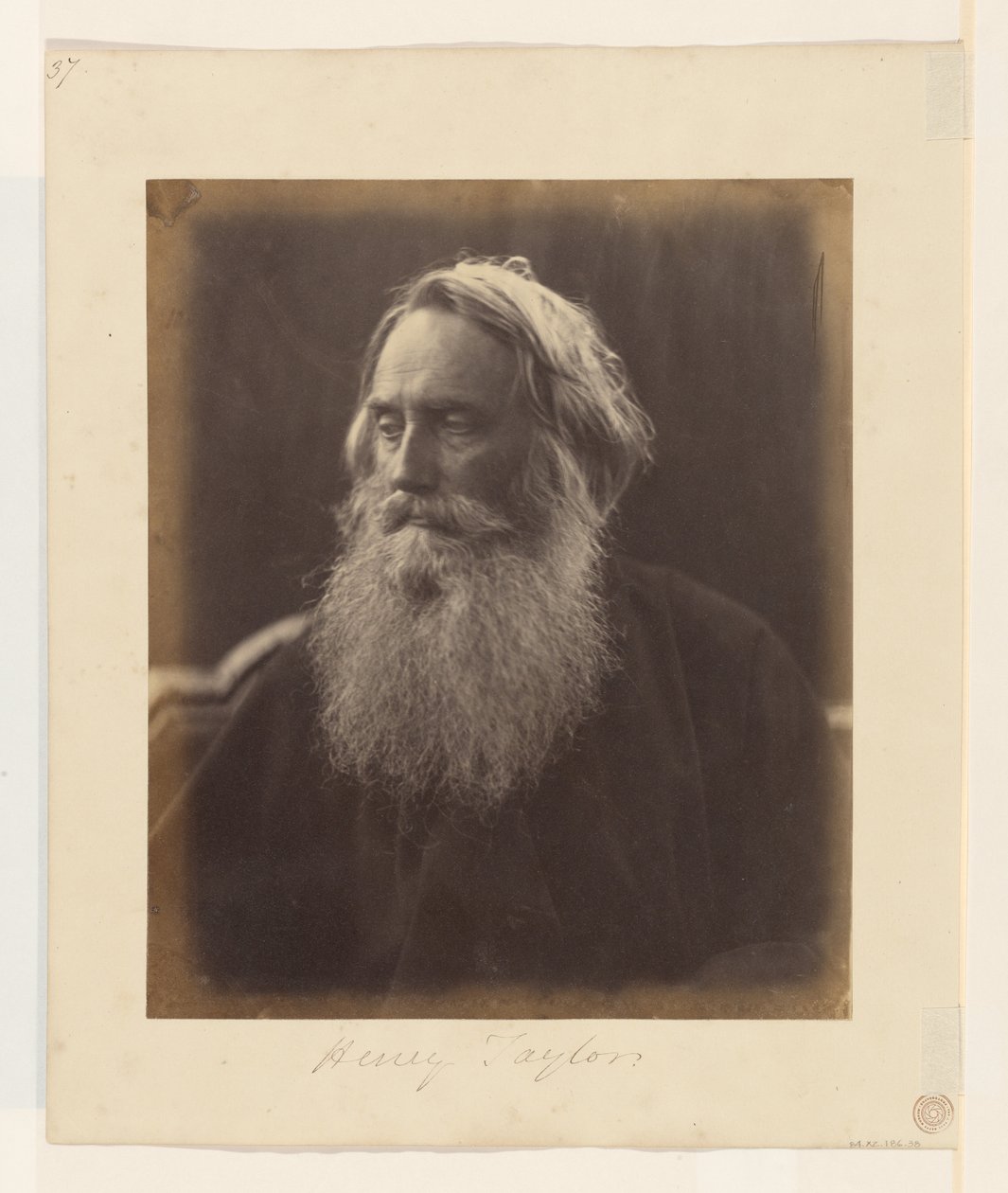Henry Taylor von Julia Margaret Cameron