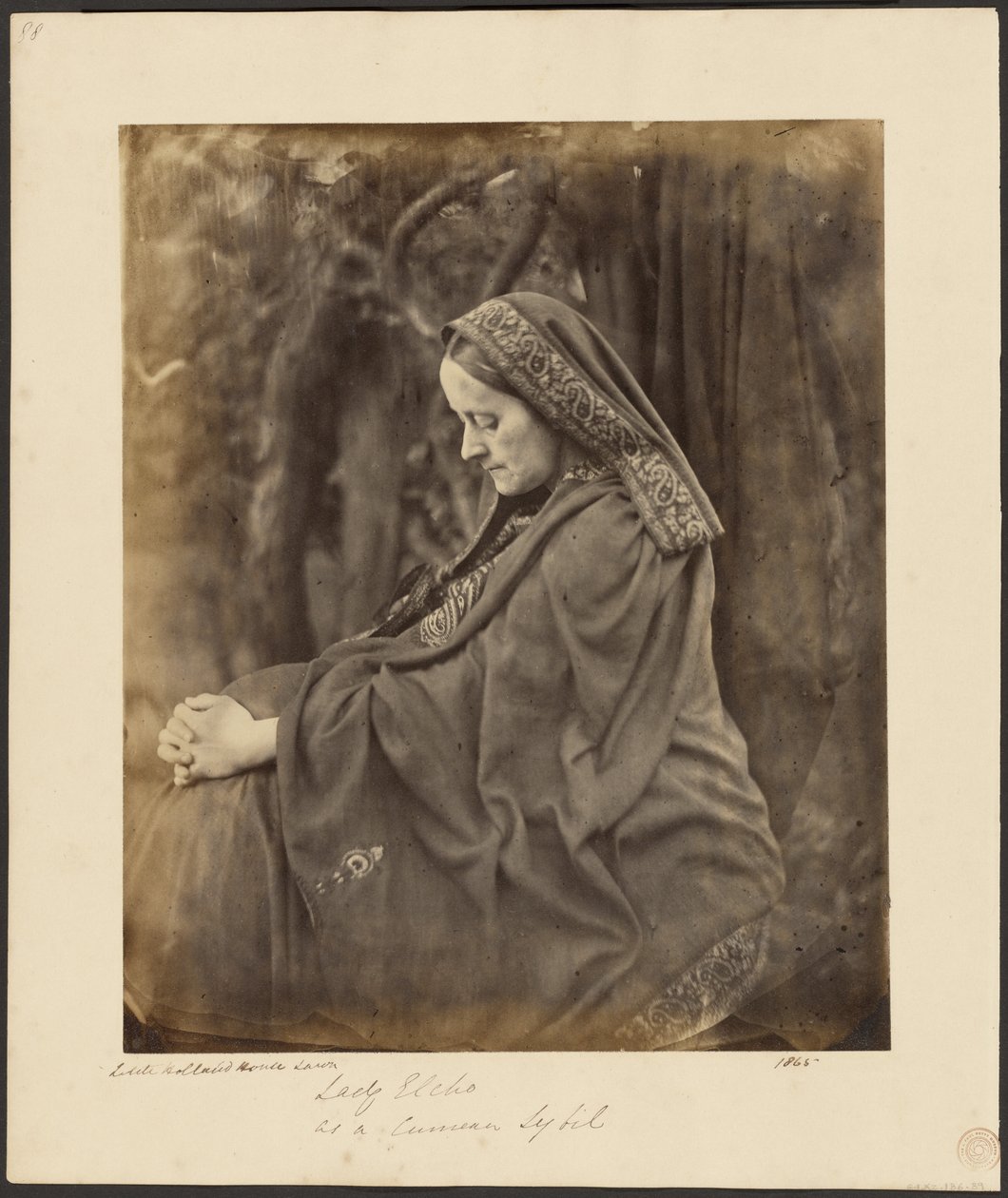 Lady Elcho als Kumeische Sibylle von Julia Margaret Cameron