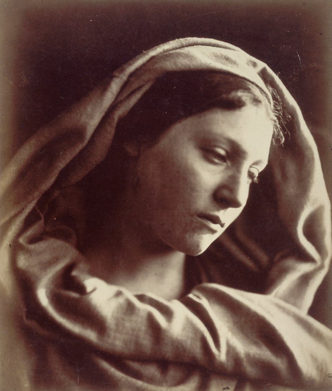 "Maria Mutter" Mary Ann Hillier von Julia Margaret Cameron