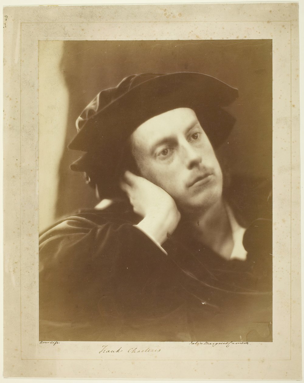 Porträt des Hon. Frank Charteris, 1867 von Julia Margaret Cameron