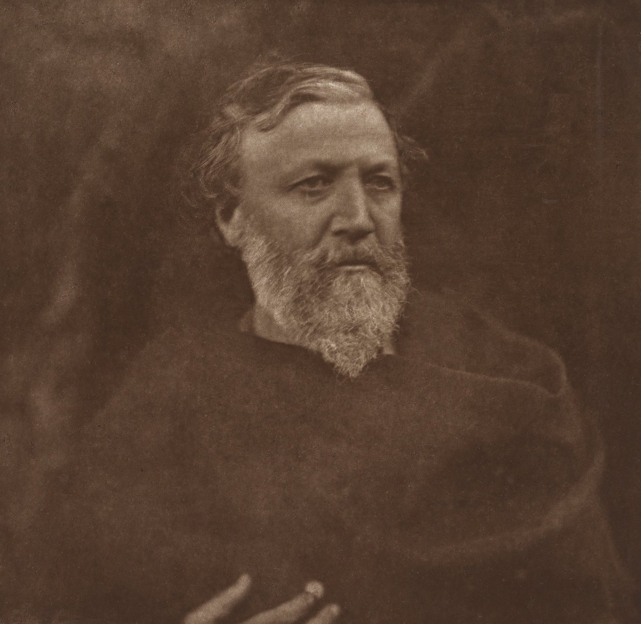 Robert Browning, Mai 1865, gedruckt ca. 1902 von Julia Margaret Cameron