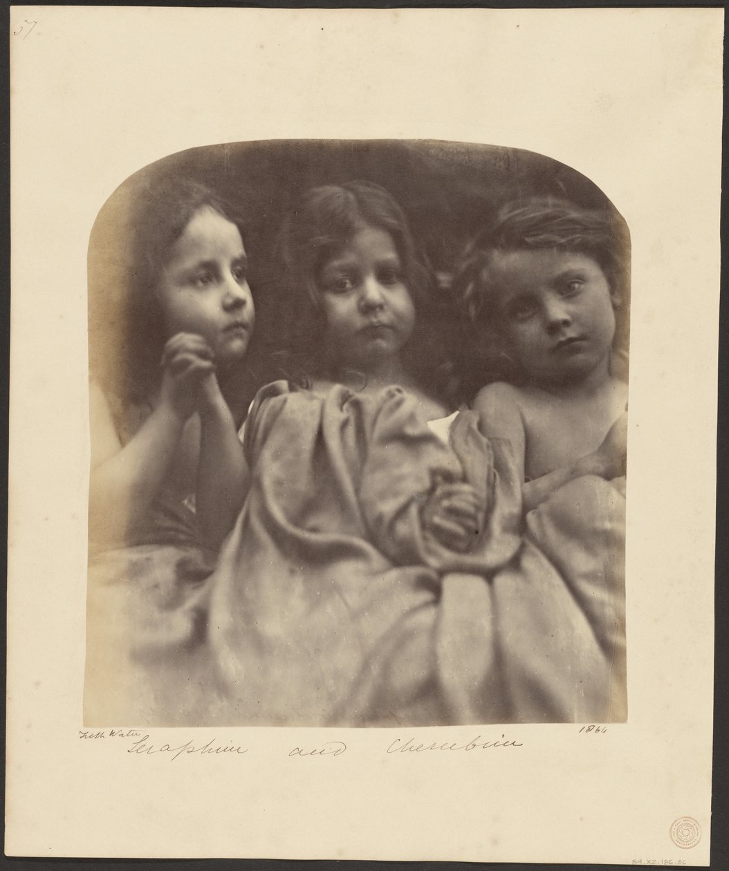 Seraphim und Cherubim von Julia Margaret Cameron