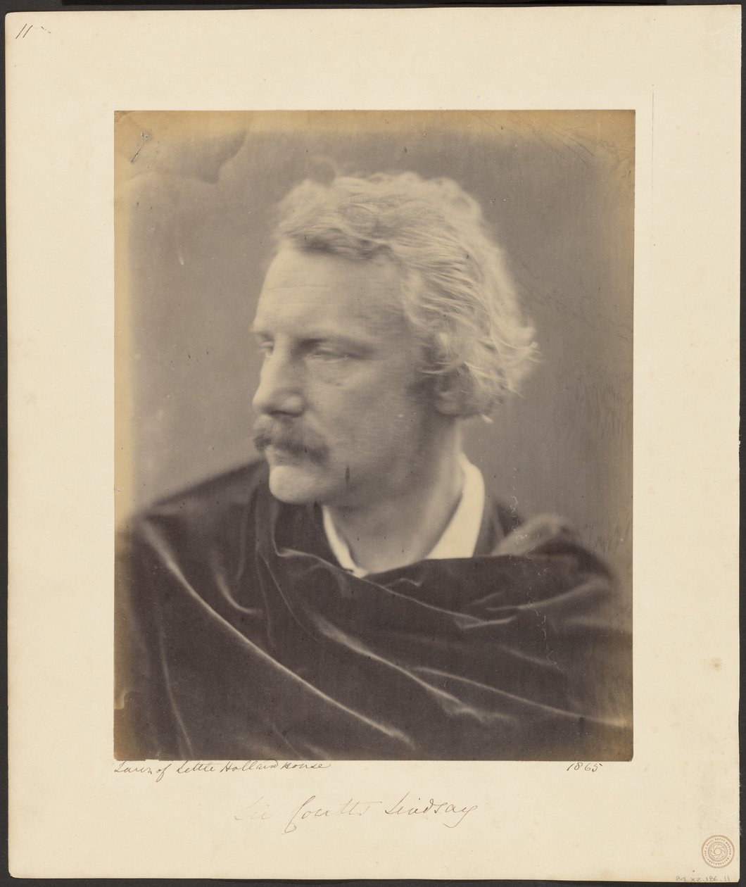 Sir Coutts Lindsay von Julia Margaret Cameron