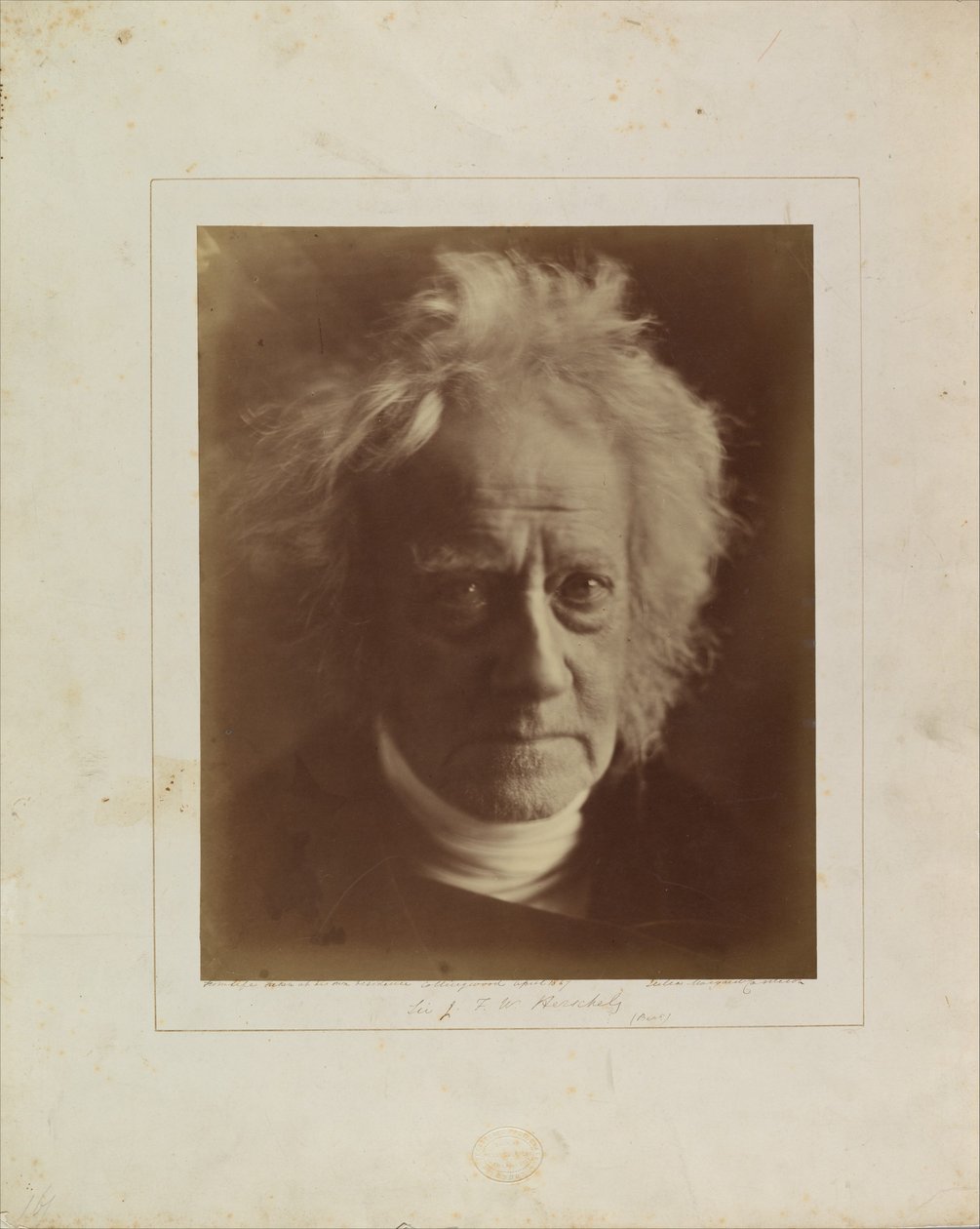 Sir John Herschel von Julia Margaret Cameron