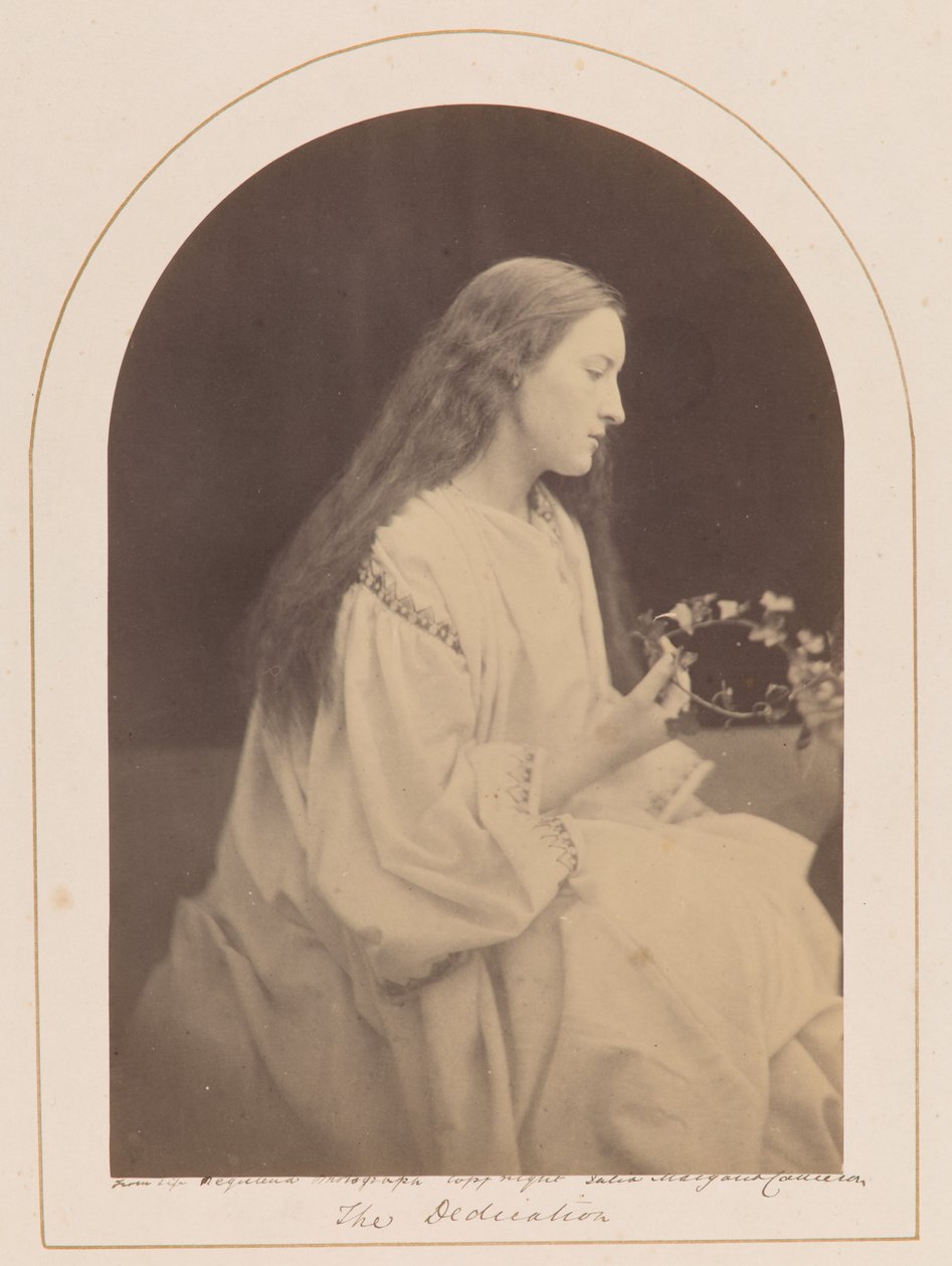 Die Widmung (Hattie Campbell) von Julia Margaret Cameron
