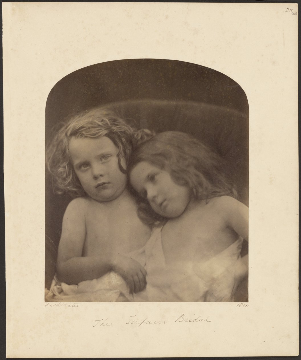 Die kindliche Braut von Julia Margaret Cameron