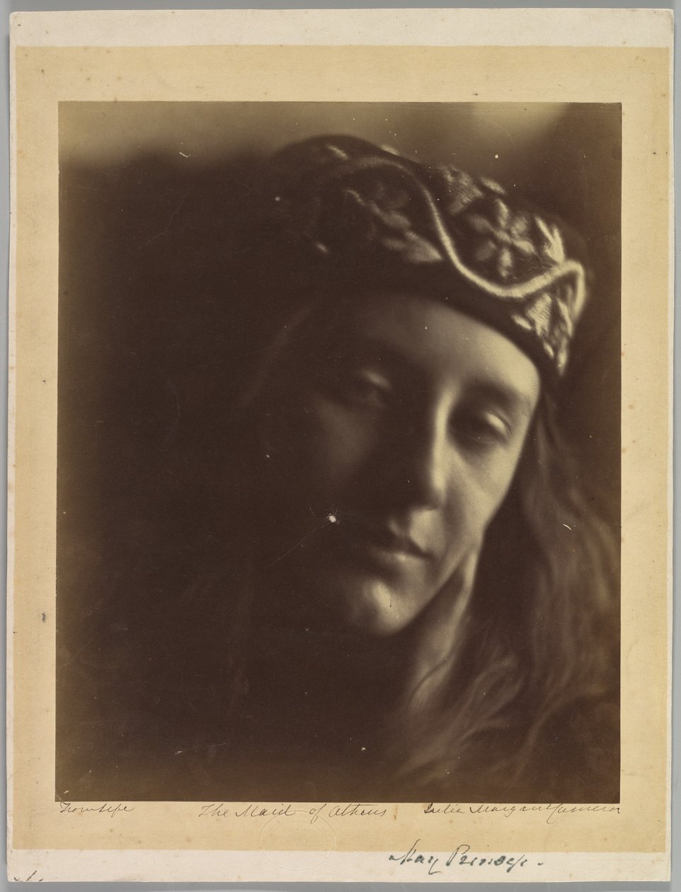 Das Mädchen von Athen (May Prinsep) von Julia Margaret Cameron