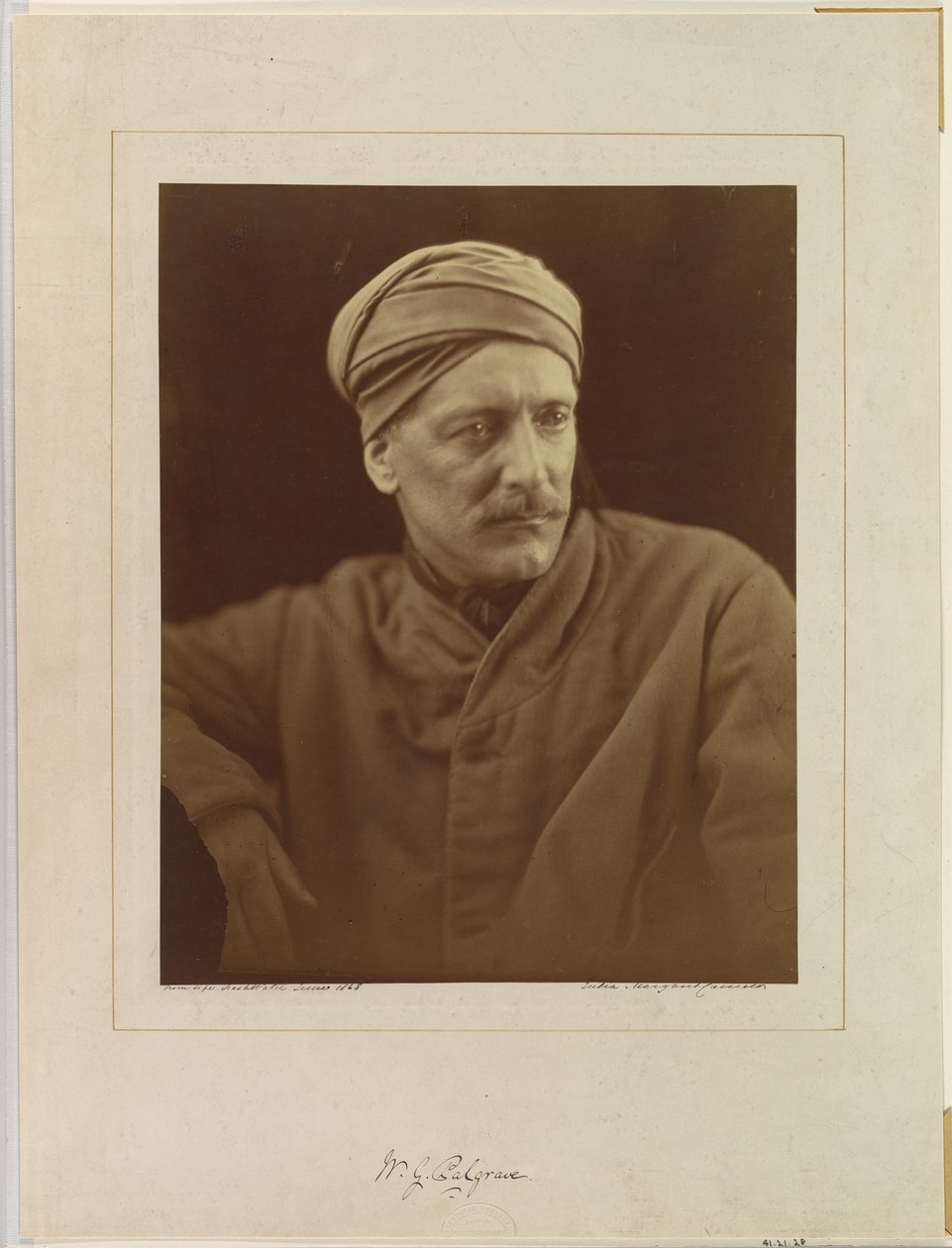William Gifford Palgrave von Julia Margaret Cameron