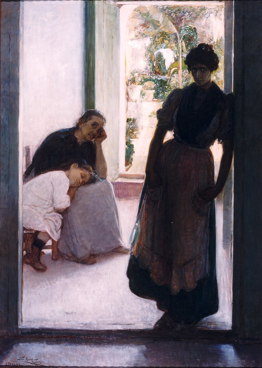 Mal de amores von Julio Romero de Torres