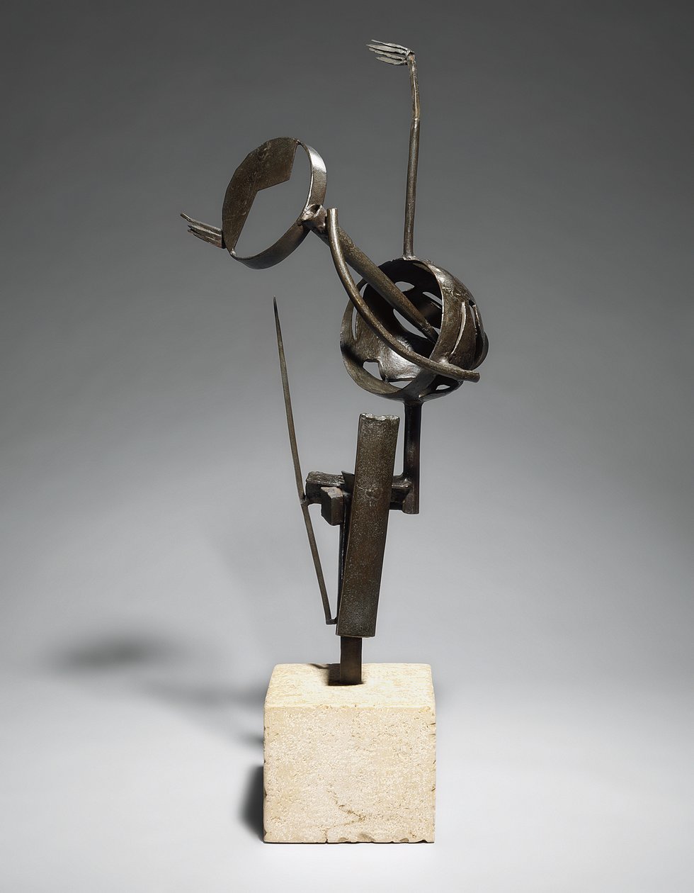 Der Traum (Der Kuss); Le reve (Le baiser), um 1934 von Julio Gonzales