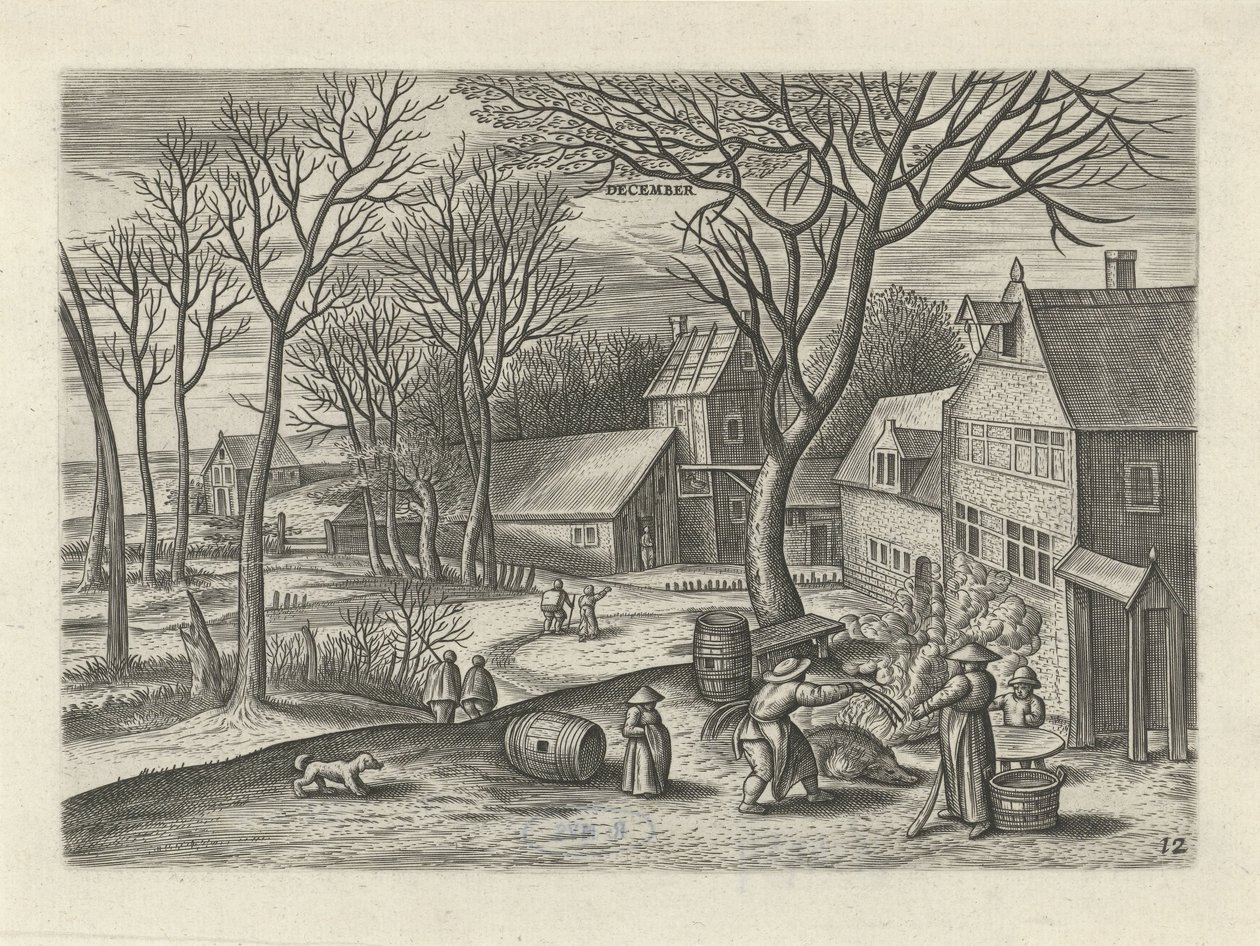 Dezember von Julius Goltzius
