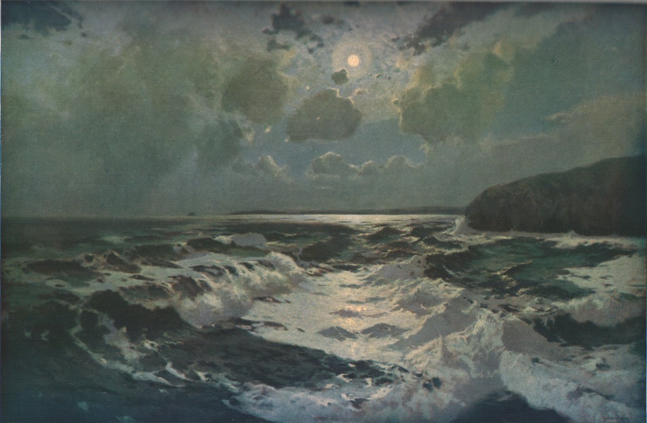 Das Riff, St Ives Bay, Cornwall von Julius Olsson