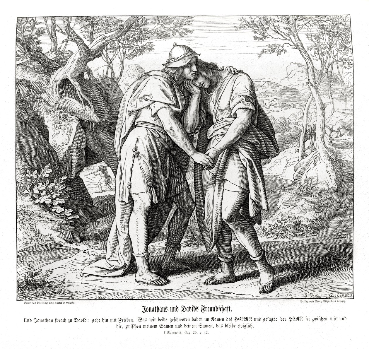 Die Freundschaft von Jonathan und David