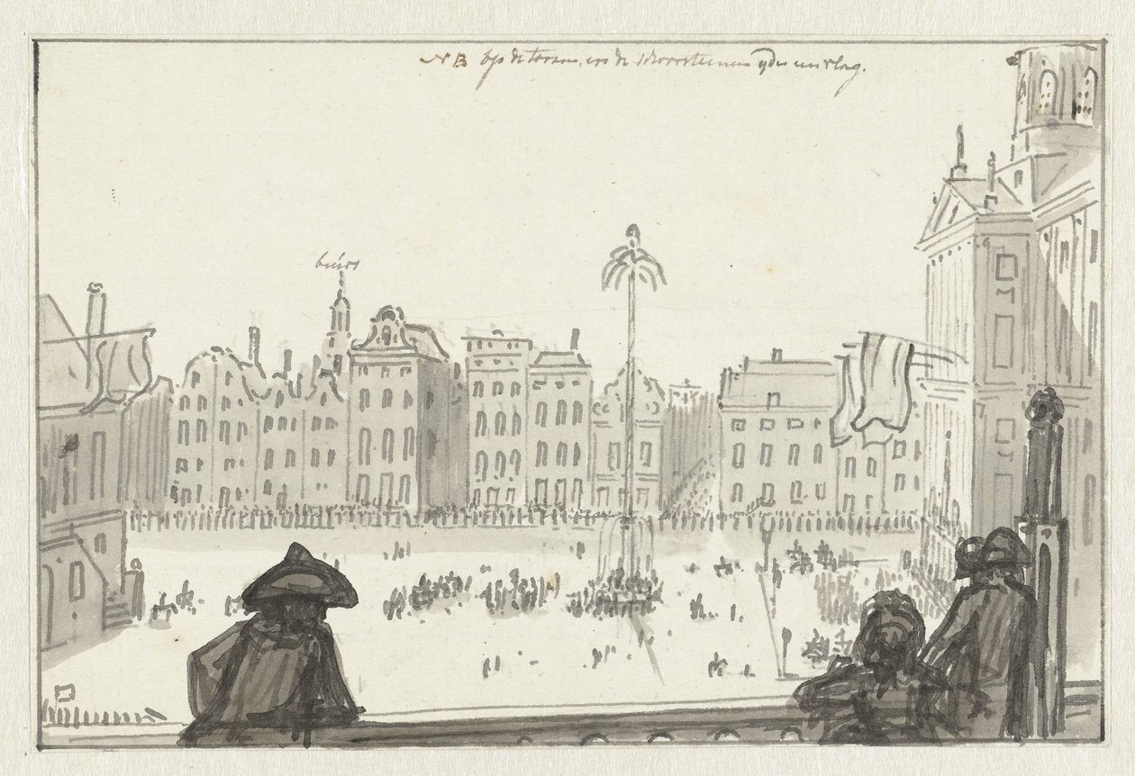 Das Fest der Verfassung am 19. Mai 1798 von Jurriaan Andriessen