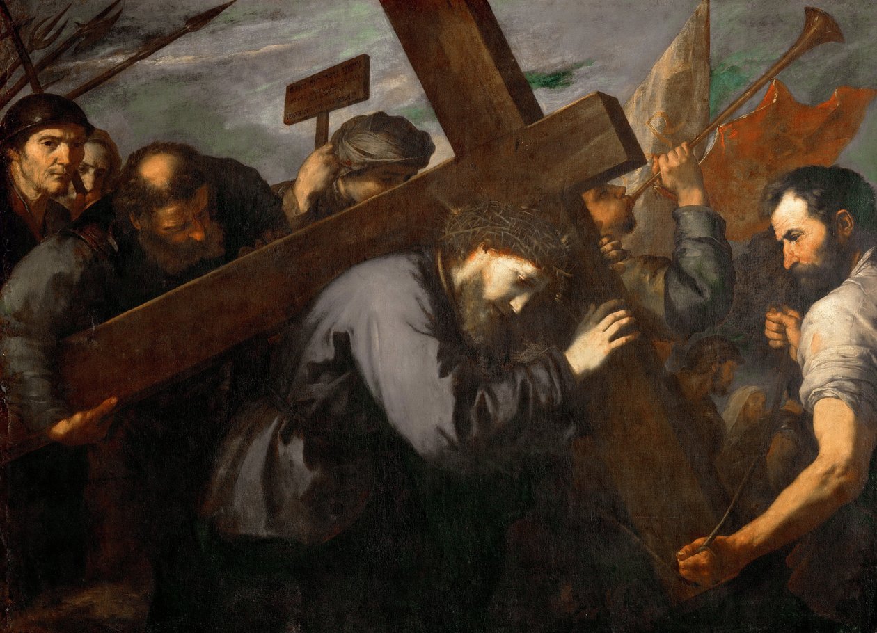 Christus trägt das Kreuz von Jusepe de Ribera