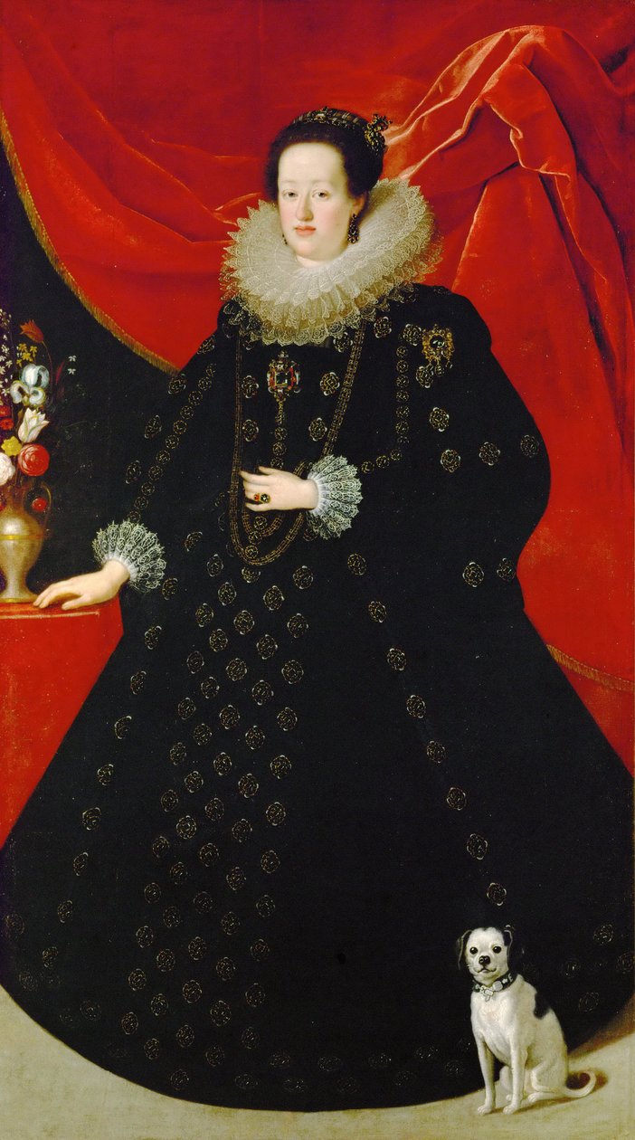 Porträt von Eleonora Gonzaga von Justus Sustermans