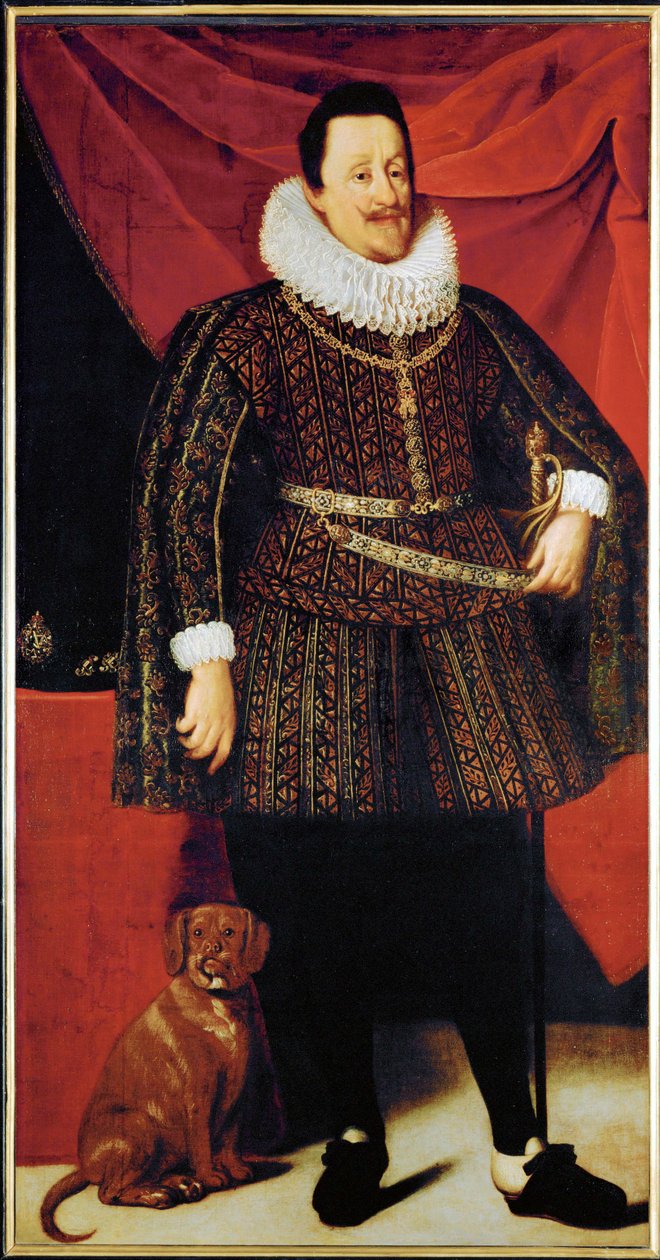Kaiser Ferdinand II., Ehemann von Maria Anna von Bayern und Eleonore Gonzaga von Justus Sustermans