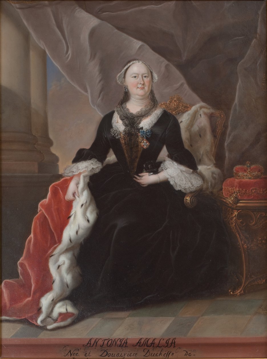 Antonia Amalia. Herzogin von Braunschweig und Lüneburg. Geboren am 22. April 1696 von KMS Stroe 16 H Ubekendt