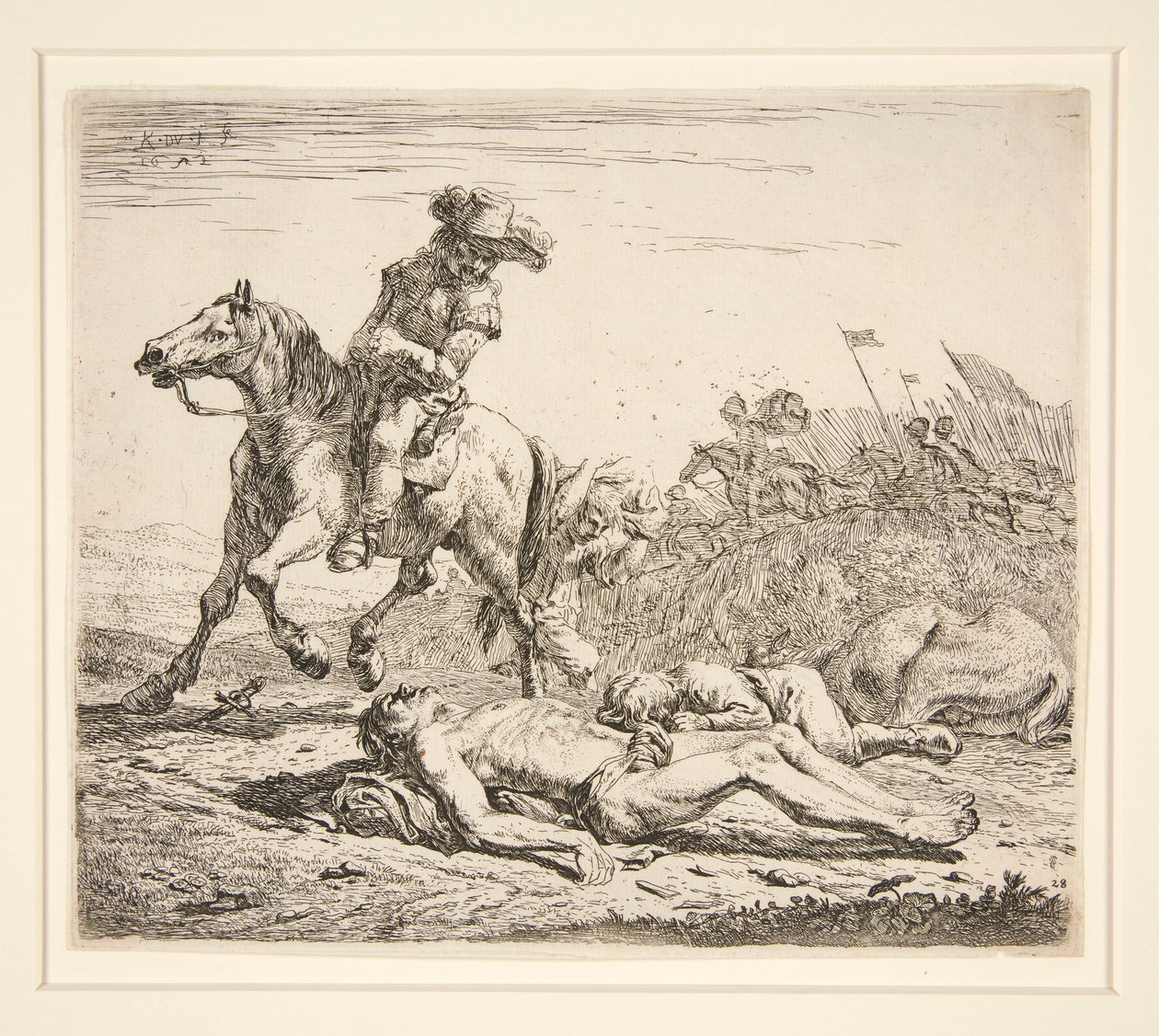Le Champ de Bataille (Das Schlachtfeld) von Karel Dujardin
