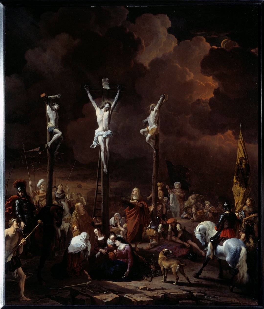 Das Kalvarienberg. Gemälde von Karel Dujardin von Karel Dujardin