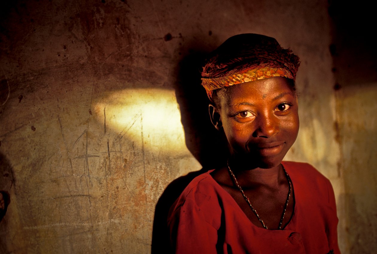 Niger-Mädchen (Foto) von Karen Kasmauski