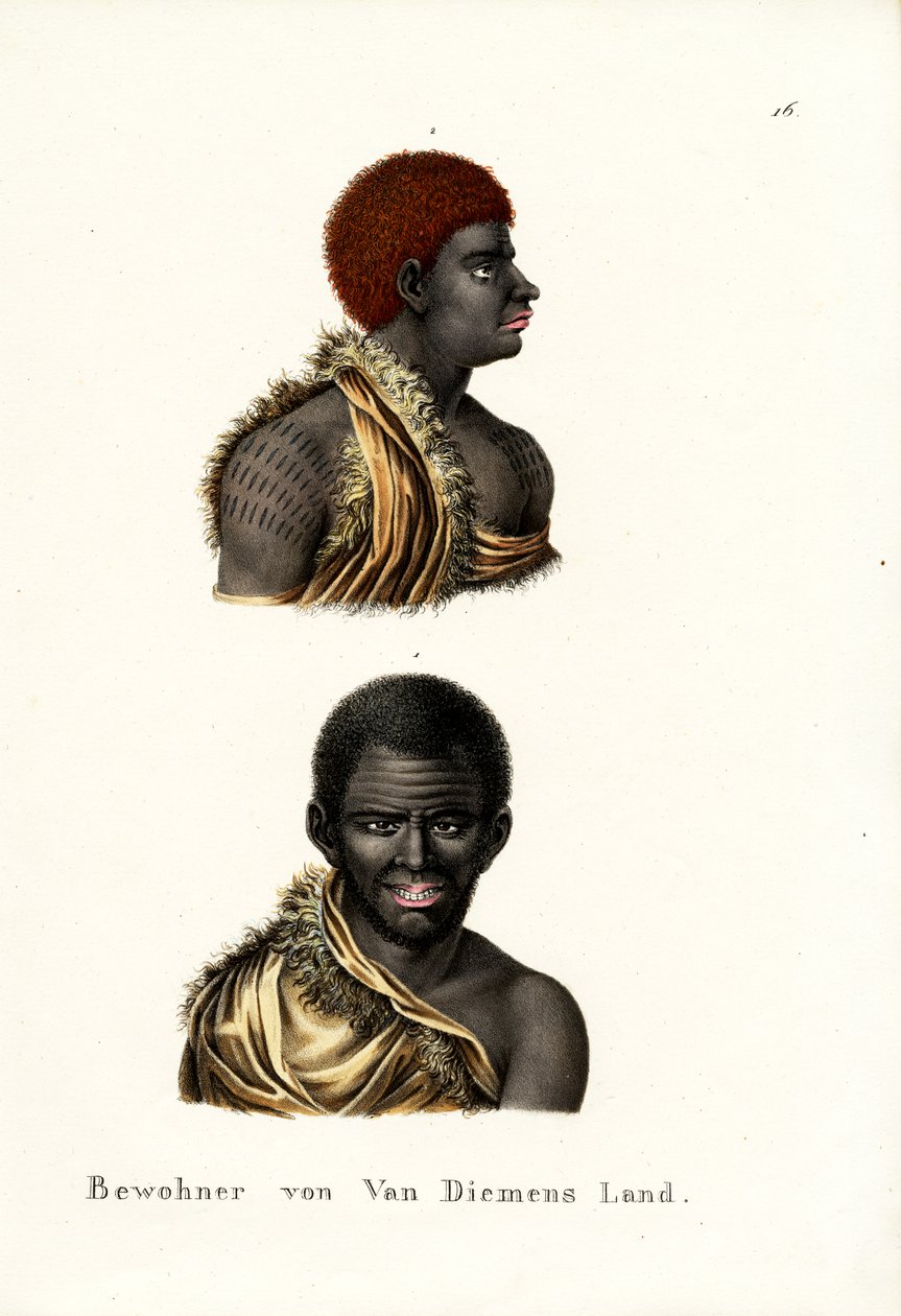 Tasmanische Aborigines - Van Diemen