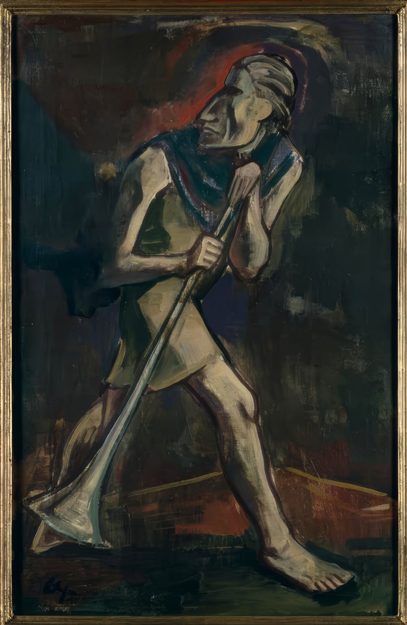 Der Bläser von Karl Hofer