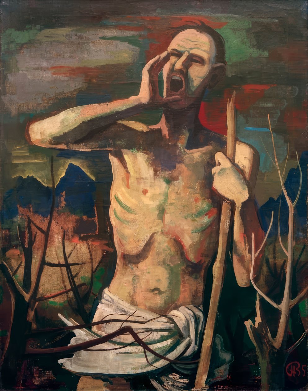 Der Rufer von Karl Hofer