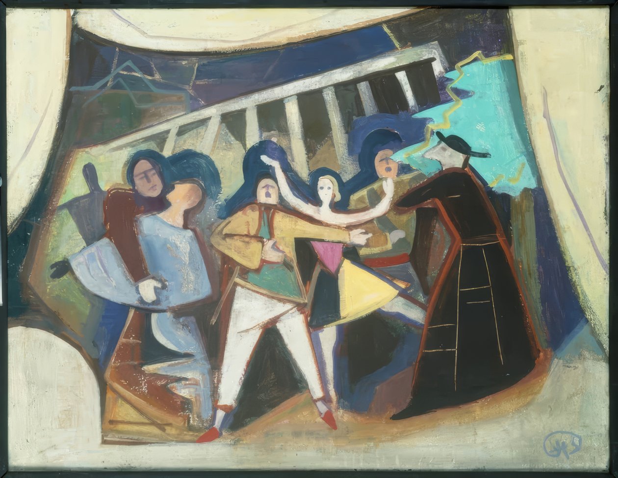 Zuschauer von Karl Hofer