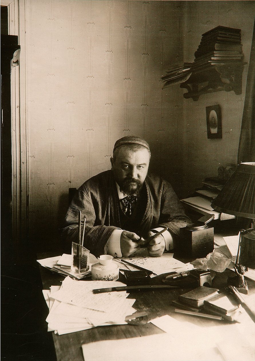 Der Autor Alexander Iwanowitsch Kuprin von Karl Karlovich Bulla