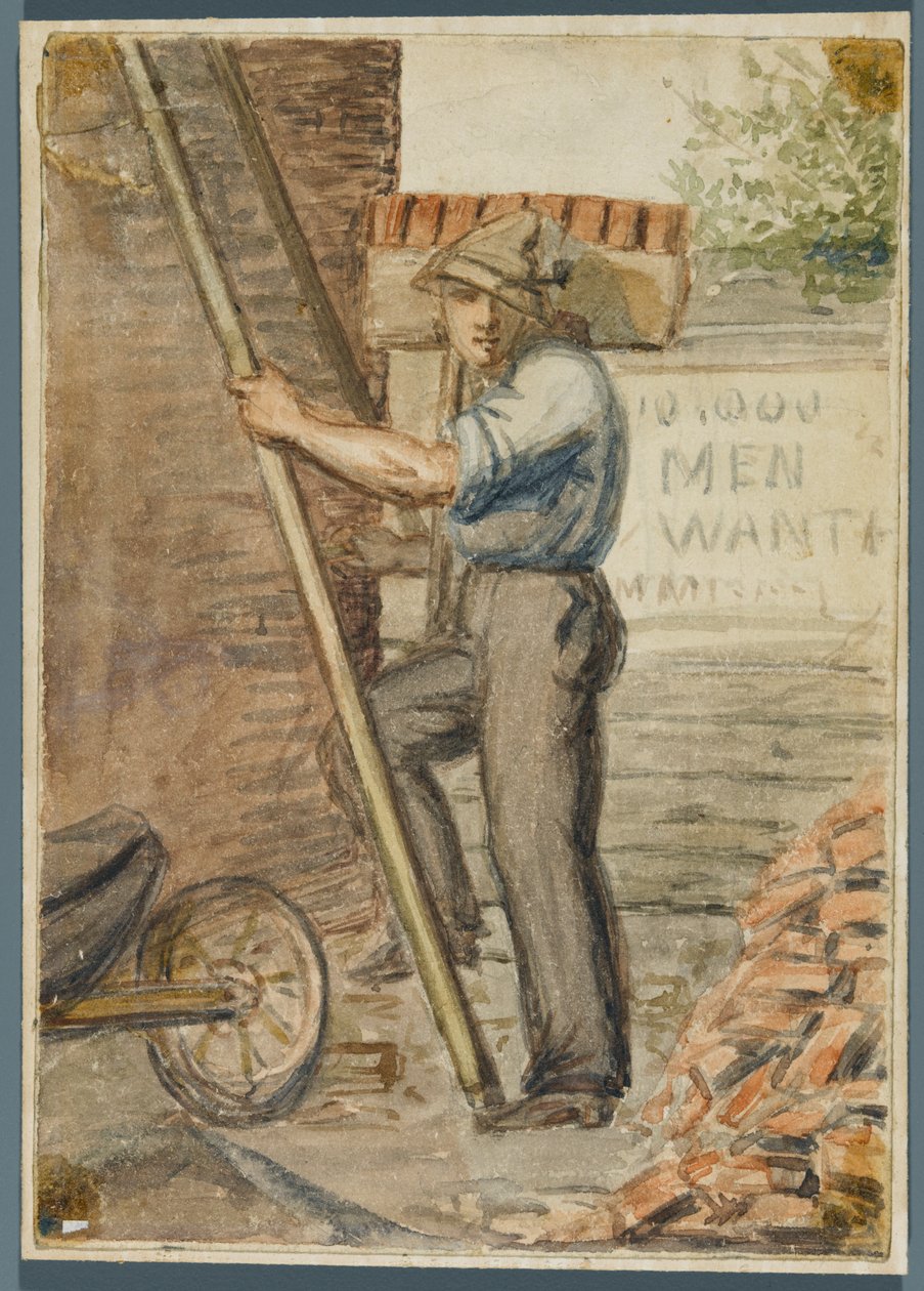 Maurer, 1864 von Karl L.H. Mueller