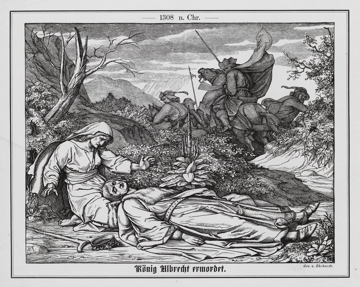 Mord an König Albert I. von Deutschland von Karl Ludwig Adolf Ehrhardt